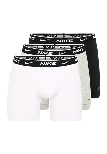 NIKE Pantaloncini intimi sportivi  grigio / nero / offwhite