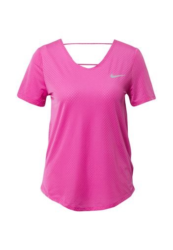 NIKE Maglia funzionale 'Breathe'  grigio / pitaya