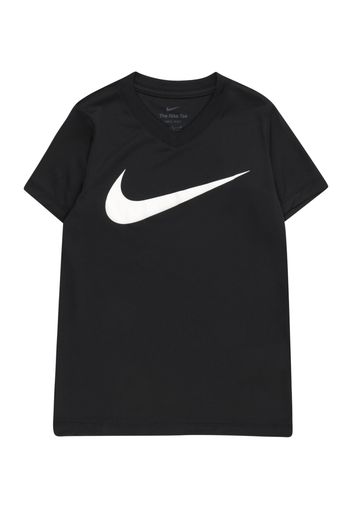 NIKE Maglia funzionale  nero / bianco