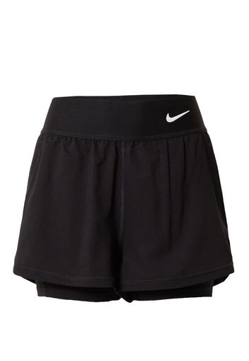 NIKE Pantaloni sportivi  nero / bianco