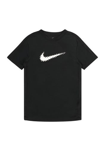 NIKE Maglia funzionale  nero / bianco