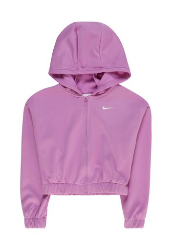 NIKE Giacca di felpa sportiva  blu chiaro / rosa / nero / bianco