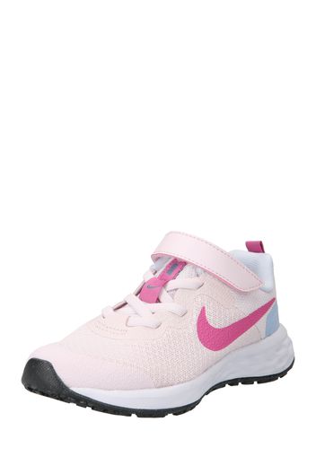 NIKE Scarpa sportiva 'Revolution 6'  blu chiaro / rosa / rosa / bianco