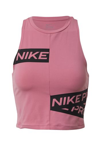 NIKE Top sportivo 'Trompe'  bacca / nero