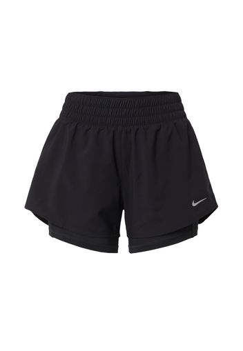 NIKE Pantaloni sportivi  grigio / nero