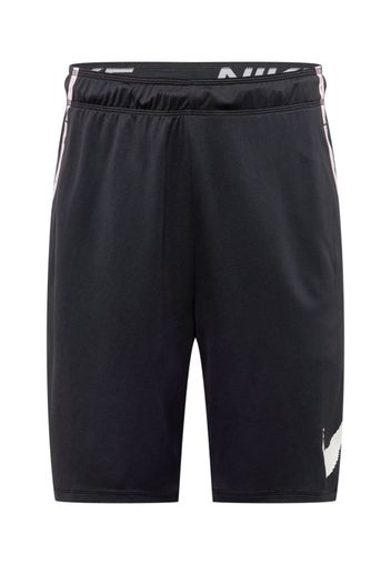 NIKE Pantaloni sportivi  nero / bianco