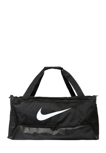 NIKE Borsa sportiva 'Brasilia'  nero / bianco