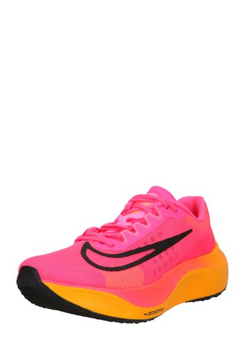 NIKE Scarpa da corsa 'Zoom Fly 5'  arancione chiaro / rosa neon / nero