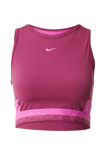 NIKE Top sportivo  fucsia / rosa