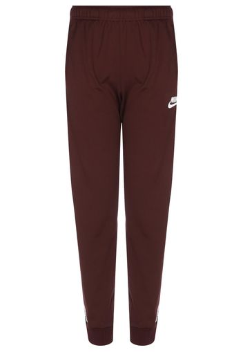 NIKE Pantaloni sportivi 'Repeat'  bordeaux / nero / bianco