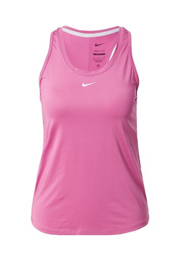 NIKE Top sportivo  eosina / bianco