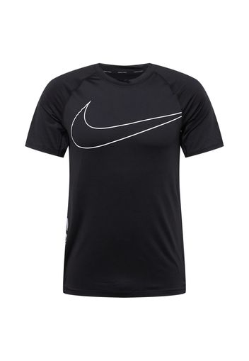 NIKE Maglia funzionale 'NOVELTY'  nero / bianco