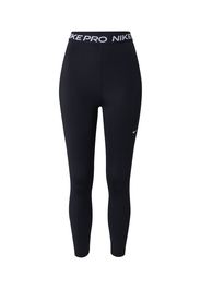 NIKE Pantaloni sportivi  nero / bianco