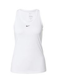 NIKE Top sportivo  bianco / nero