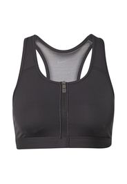 NIKE Reggiseno preto  nero / bianco