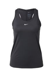 NIKE Top sportivo  nero / bianco