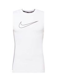 NIKE Maglia funzionale  offwhite / nero