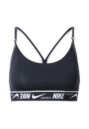 NIKE Reggiseno sportivo  nero / bianco