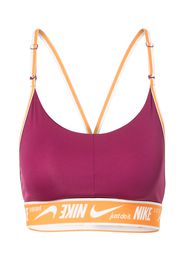 NIKE Reggiseno sportivo  rosso violaceo / arancione / bianco