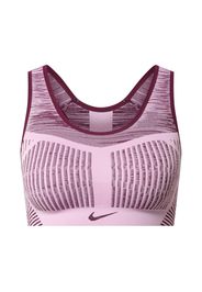 NIKE Reggiseno sportivo  bacca / rosa