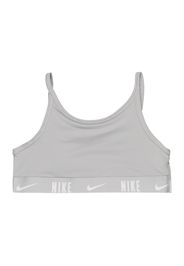 NIKE Biancheria intima sportiva 'Trophy'  grigio / bianco