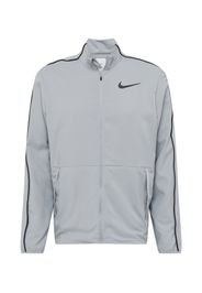 NIKE Giacca di felpa sportiva  grigio / nero