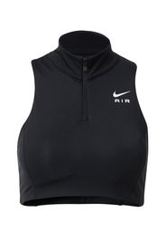 NIKE Reggiseno sportivo  nero / bianco