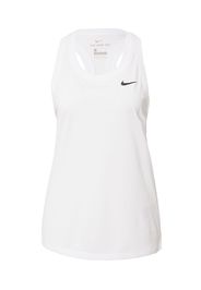 NIKE Top sportivo  bianco / nero