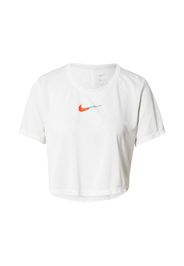 NIKE Maglia funzionale  blu chiaro / arancione / bianco