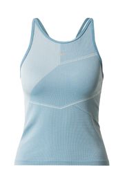 NIKE Top sportivo  blu ciano / blu chiaro / grigio