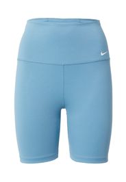 NIKE Pantaloni sportivi  acqua / bianco