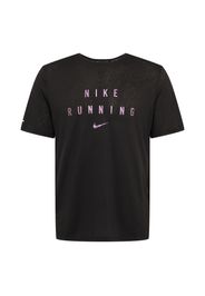 NIKE Maglia funzionale  rosa / nero