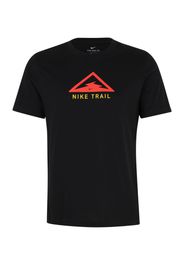 NIKE Maglia funzionale 'Trail'  giallo / rosso / nero