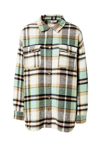 Noisy may Camicia da donna 'FLANNY'  beige / marrone scuro / menta / bianco