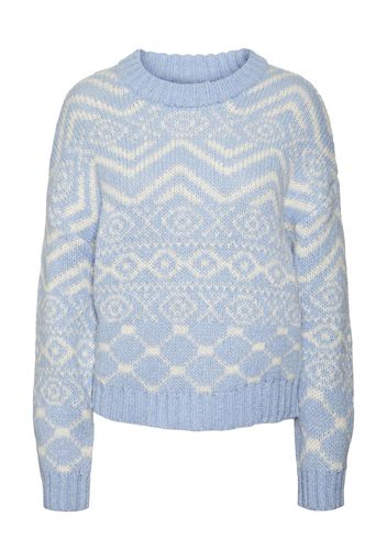 Noisy may Pullover 'NATTY'  blu chiaro / bianco