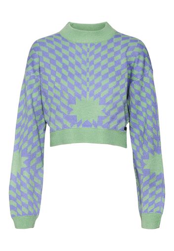 Noisy may Pullover 'Cosmos'  verde / blu violetto