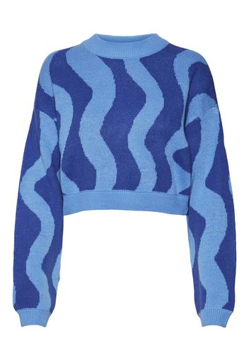 Noisy may Pullover 'COSMIC'  blu cielo / blu scuro