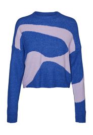 Noisy may Pullover 'Swirl'  blu sfumato / lilla pastello