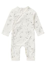 Noppies Tutina / body per bambino 'Noorvik'  grigio scuro / bianco