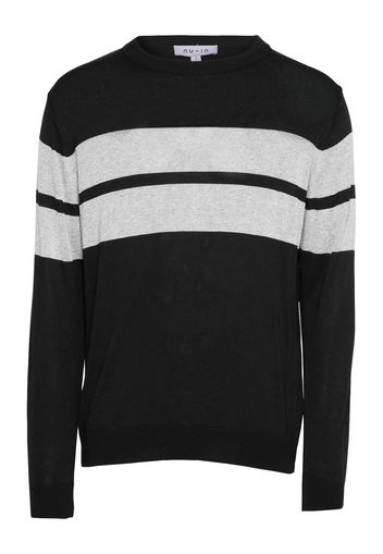 NU-IN Pullover  grigio sfumato / nero