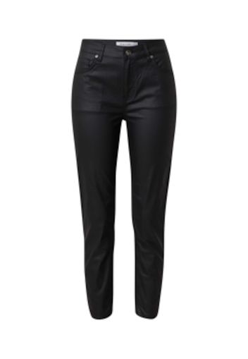 NU-IN Jeans 'High Rise Coated Skinny Jeans'  nero