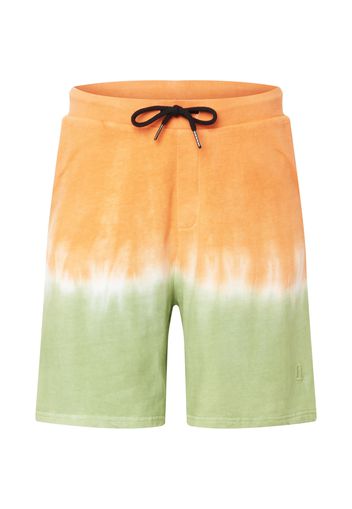 NU-IN Pantaloni  arancione / verde chiaro / bianco