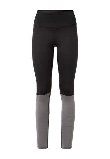 NU-IN Pantaloni sportivi  grigio / nero