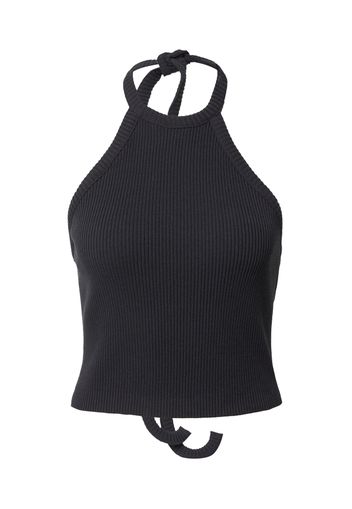 NU-IN Top in maglia  nero