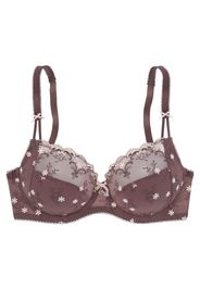 NUANCE Reggiseno  lilla scuro / bianco