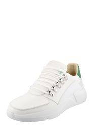 Nubikk Sneaker bassa 'Roque Roman'  grigio chiaro / verde erba / bianco / offwhite