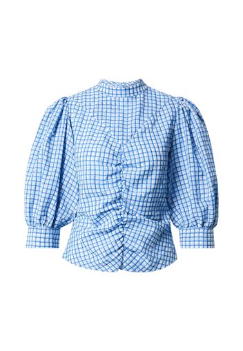 NUÉ NOTES Camicia da donna 'Thai'  blu / blu chiaro / bianco