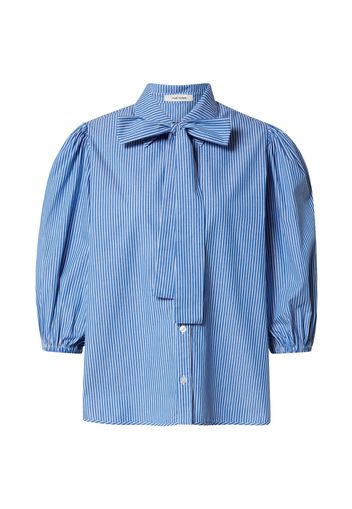 NUÉ NOTES Camicia da donna 'Theo'  blu cielo / bianco