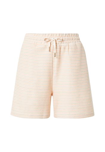 NÜMPH Pantaloni 'DEVON'  avorio / rosa / beige