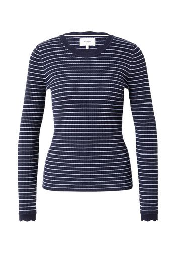 NÜMPH Pullover 'ANKIE'  blu scuro / bianco